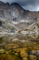 Chasm Lake and Long's Peak, Rocky Mountain National Park, CO