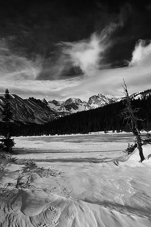 Lake Isabelle Winter, Indian Peaks Wilderness, CO
